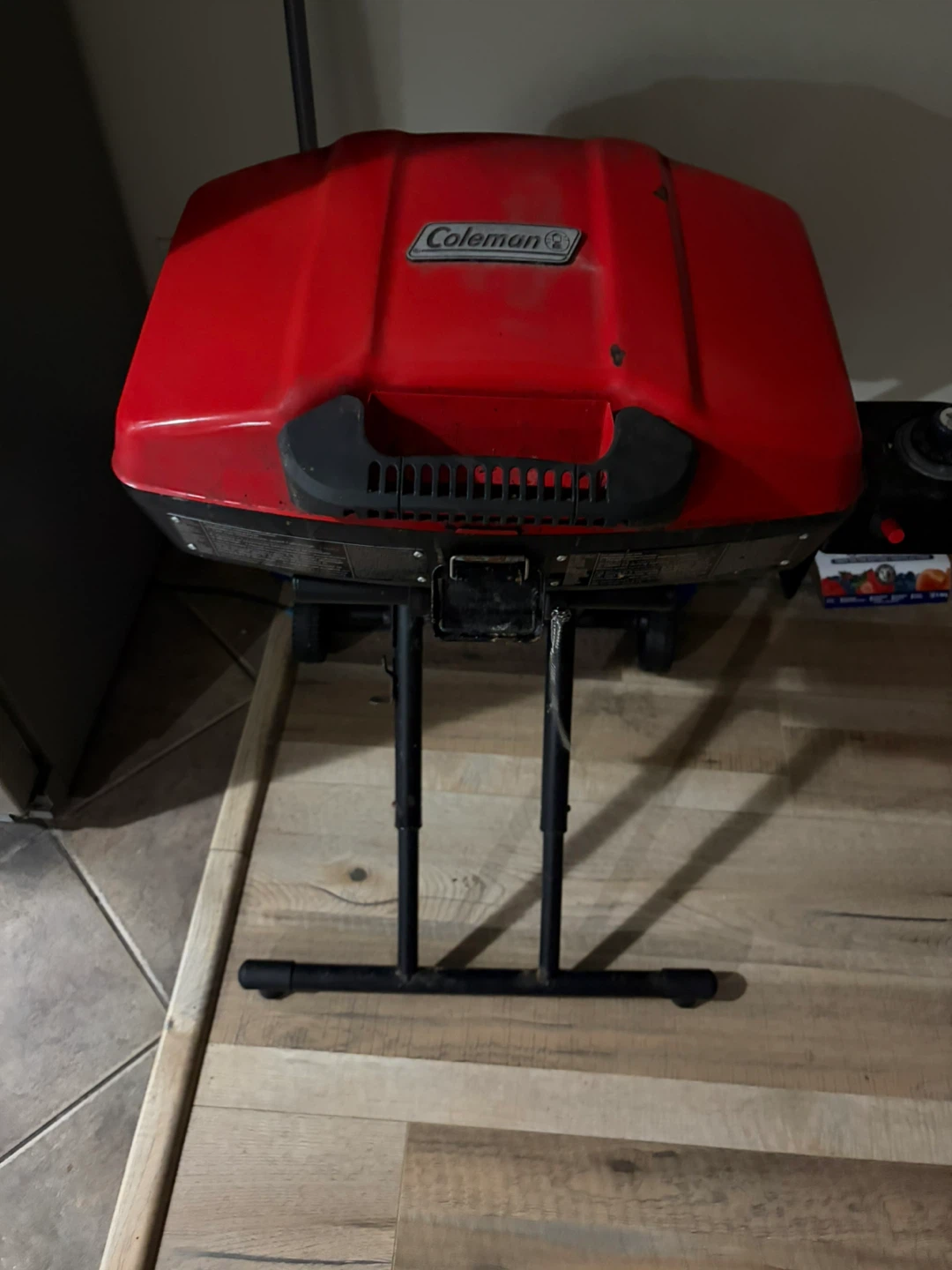 Coleman Red Portable Propane Grill - photo 2