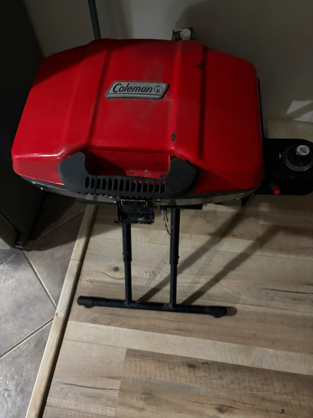 Coleman Red Portable Propane Grill