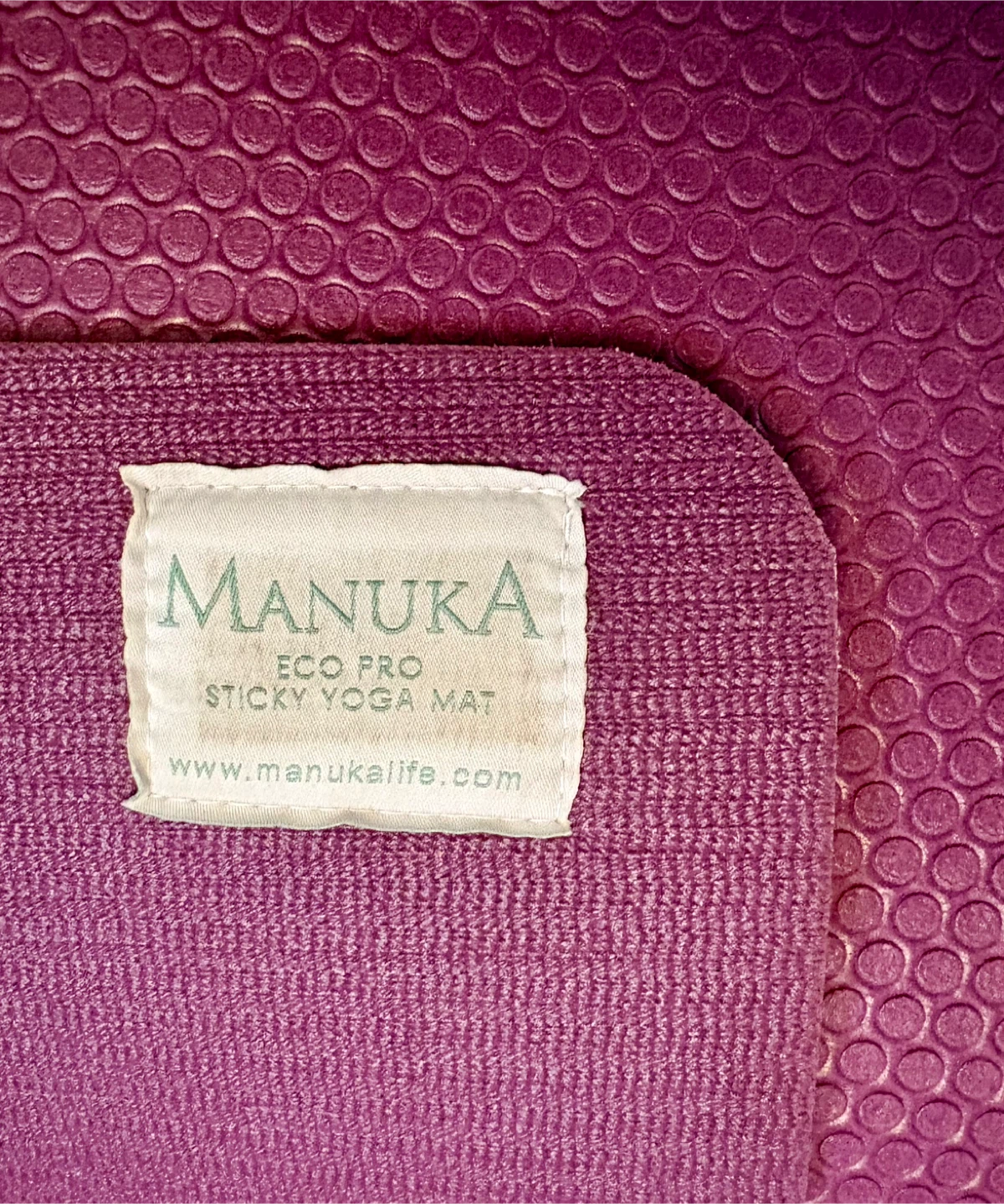 Manuka Eco Pro Sticky Yoga Mat - Purple