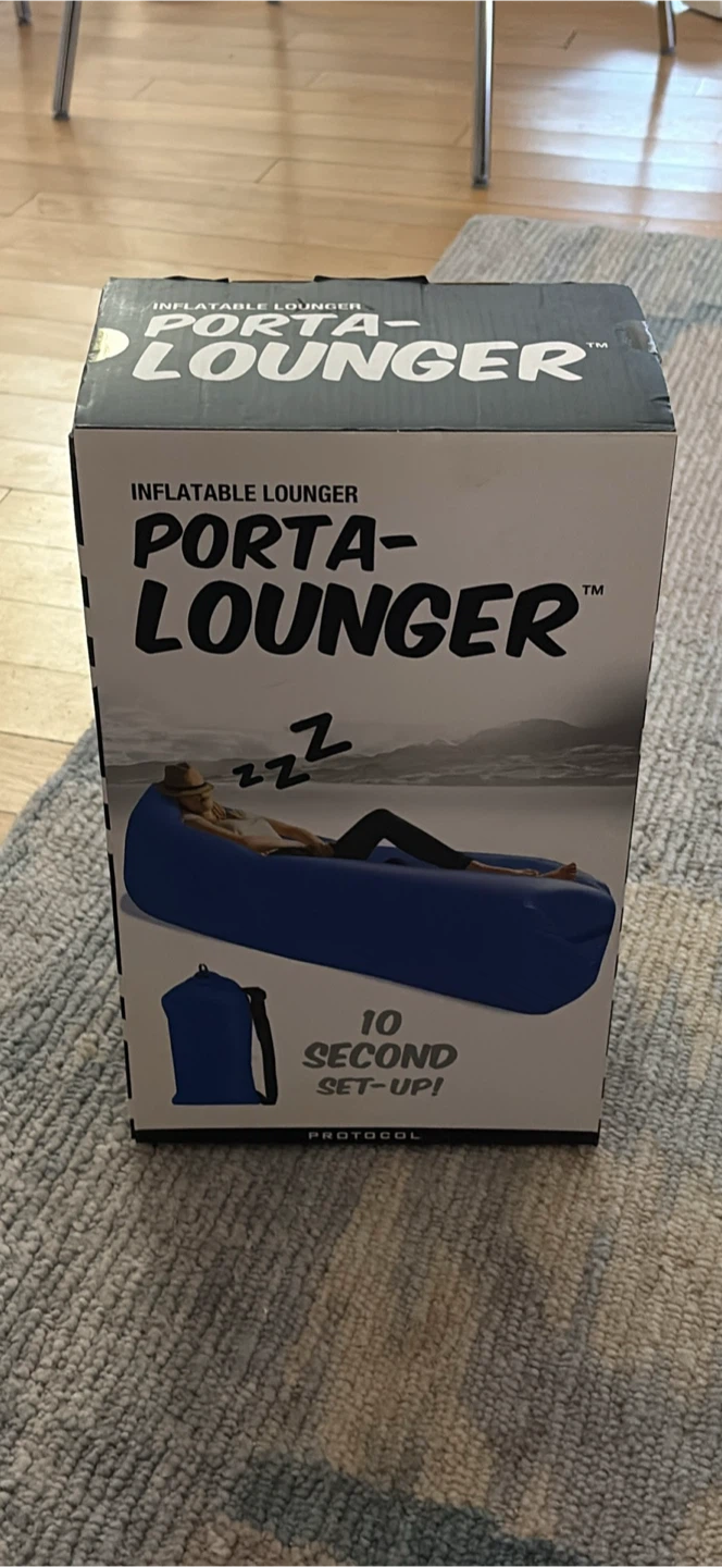Porta-Lounger Inflatable Lounger