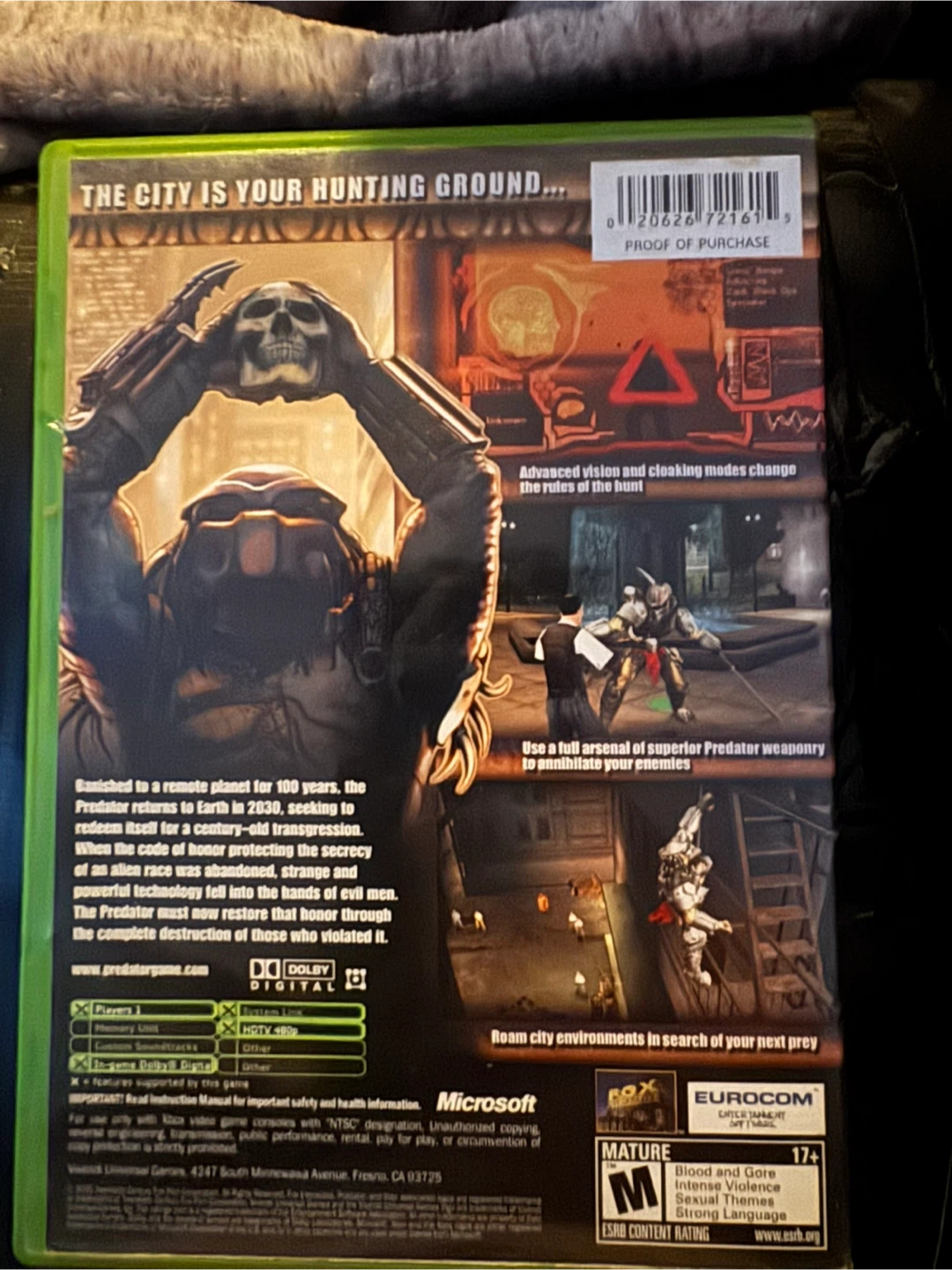 Predator concrete jungle Xbox edition - photo 2