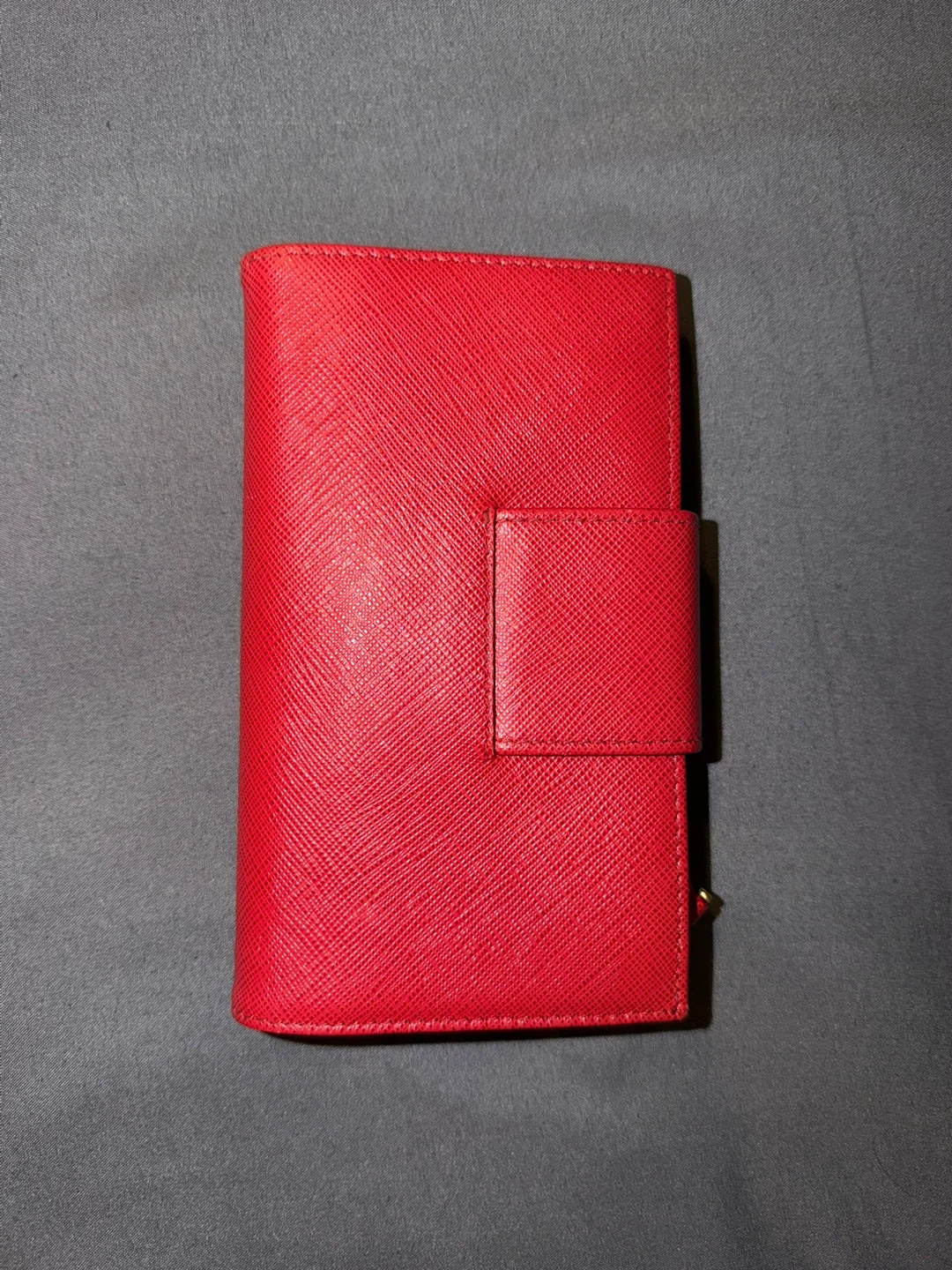 Prada Red Saffiano Leather Bifold Wallet - photo 2