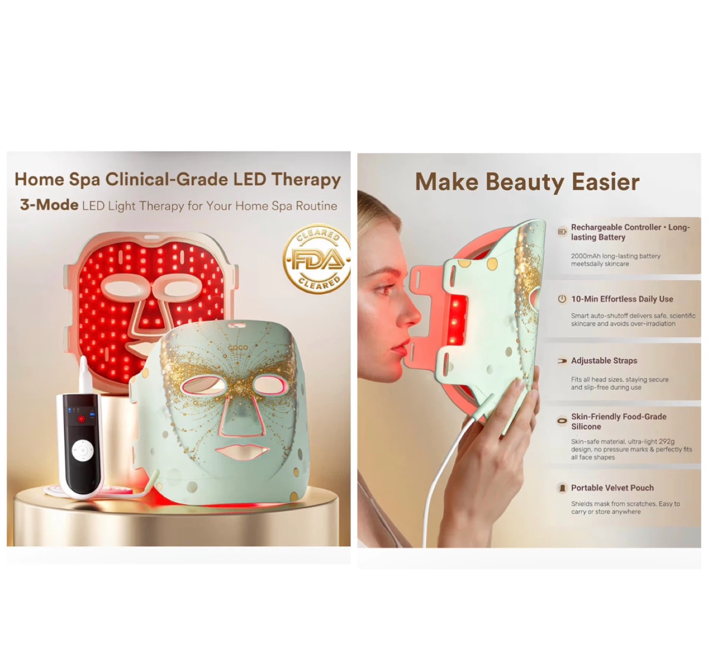 Brand new Red Light Therapy for Face - photo 3