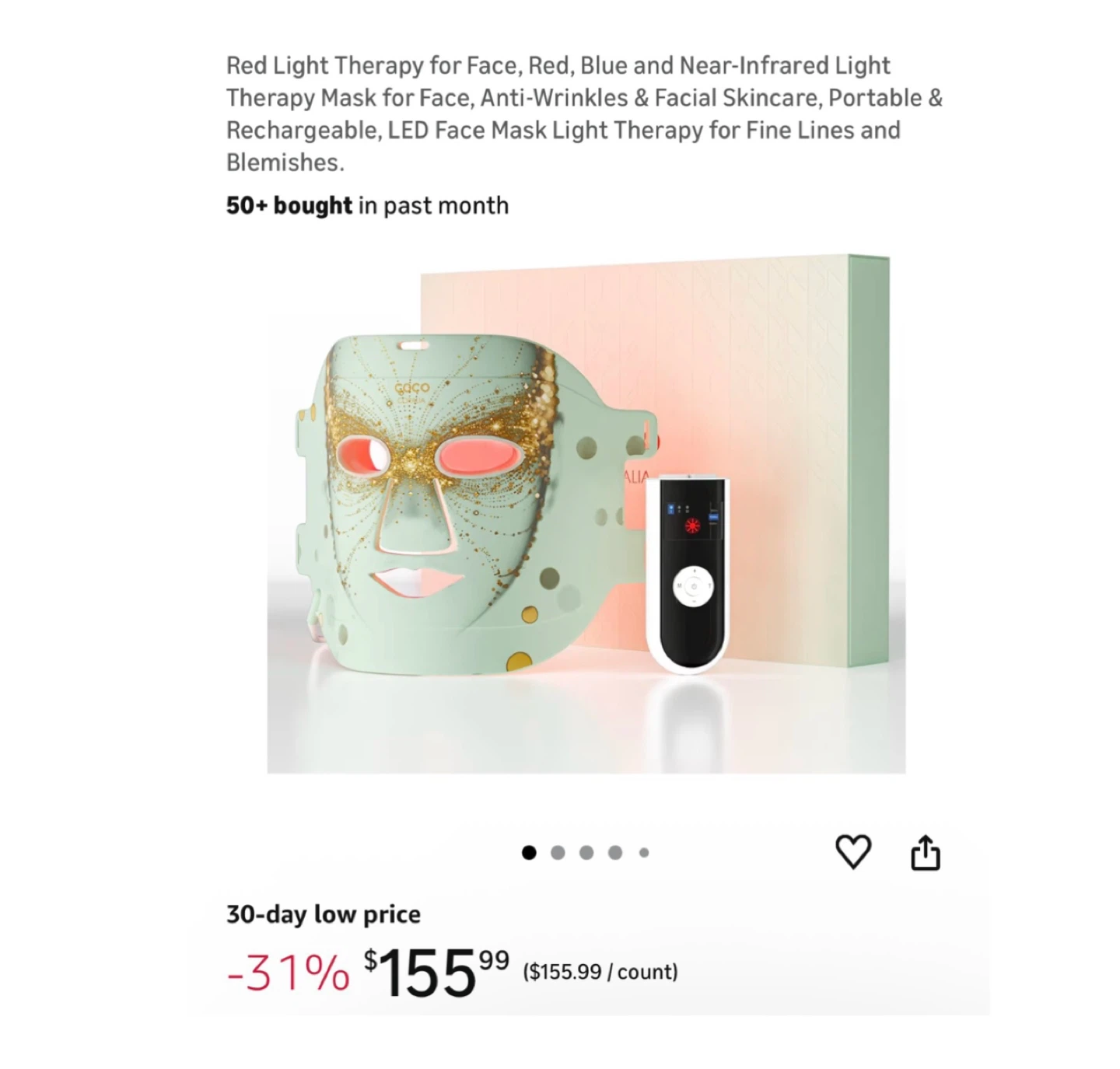 Brand new Red Light Therapy for Face