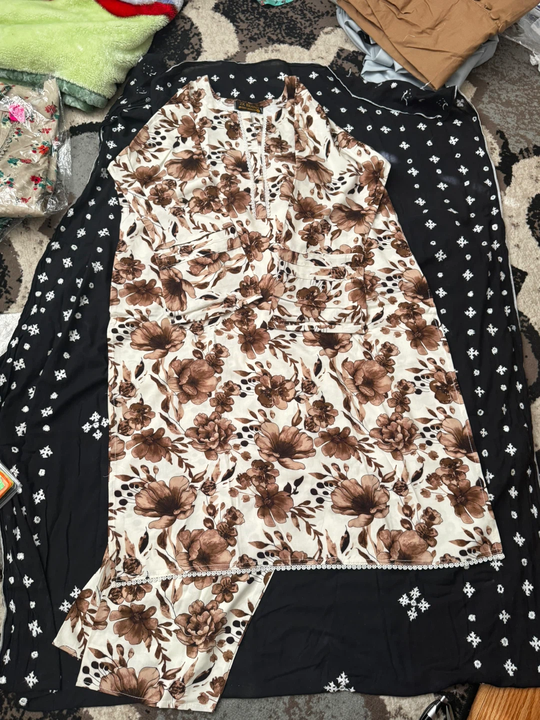 Women's Floral Print Kurti suites
