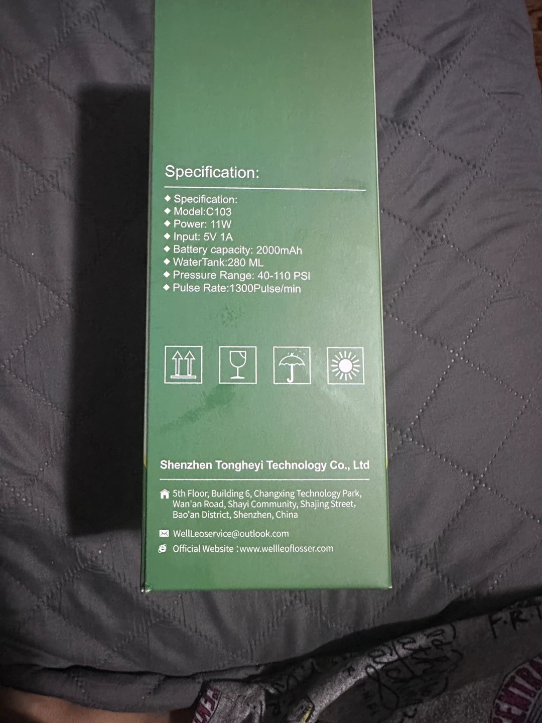 WellLeo Cordless Oral Irrigator - photo 3
