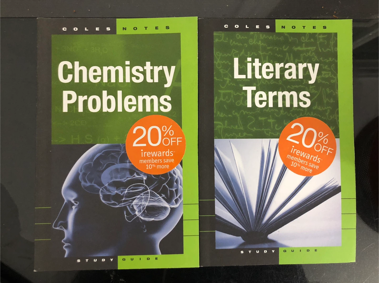 New chemistry Problems and Literacy Terms