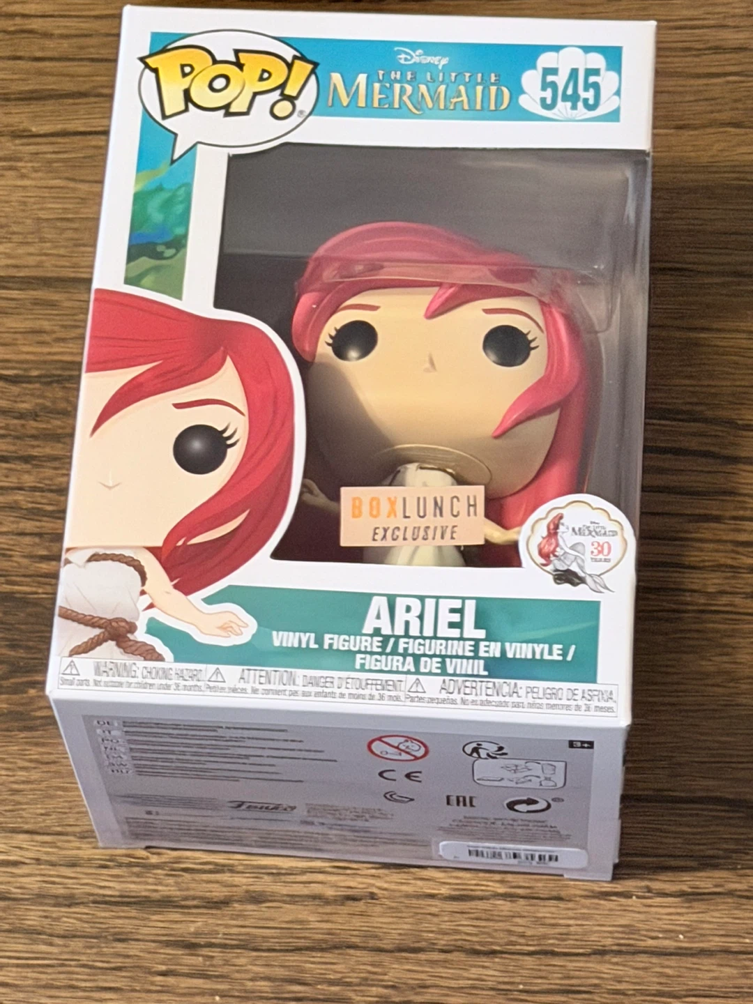 Funko Pop! The Little Mermaid Ariel Vinyl Figure #545 - photo 2