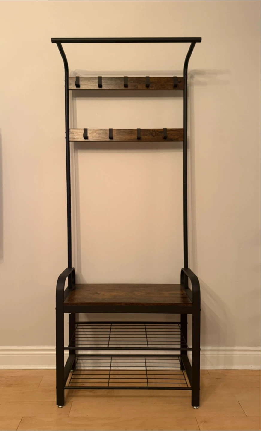 Shoe Rack with Bench