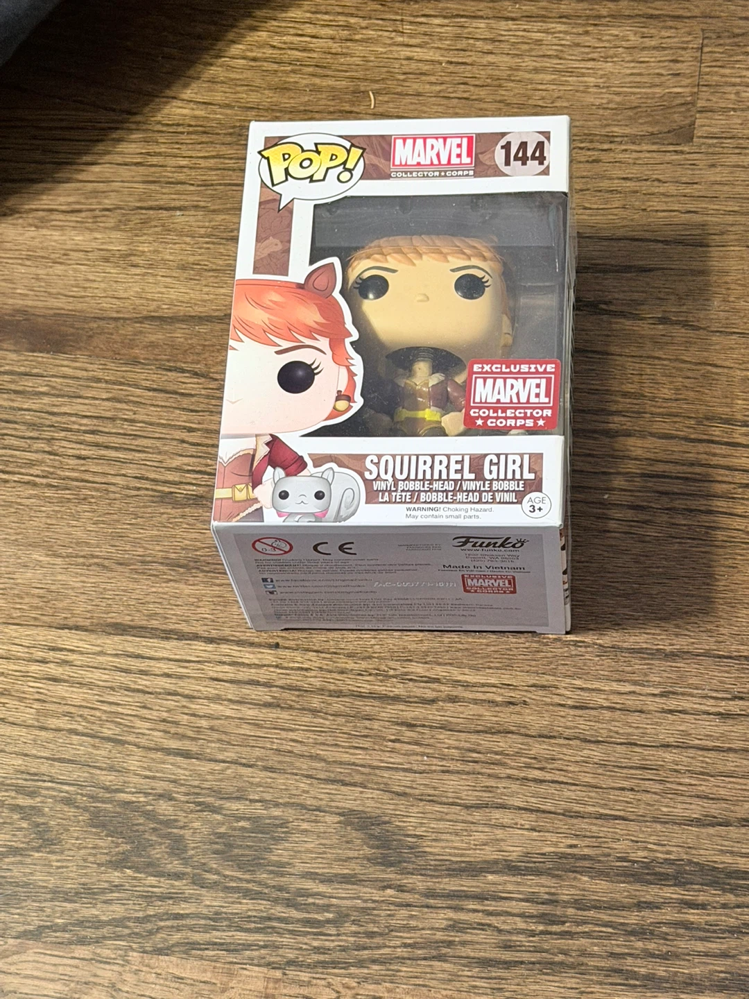 Funko Pop! Marvel Squirrel Girl #144 Exclusive Vinyl Bobble-Head
