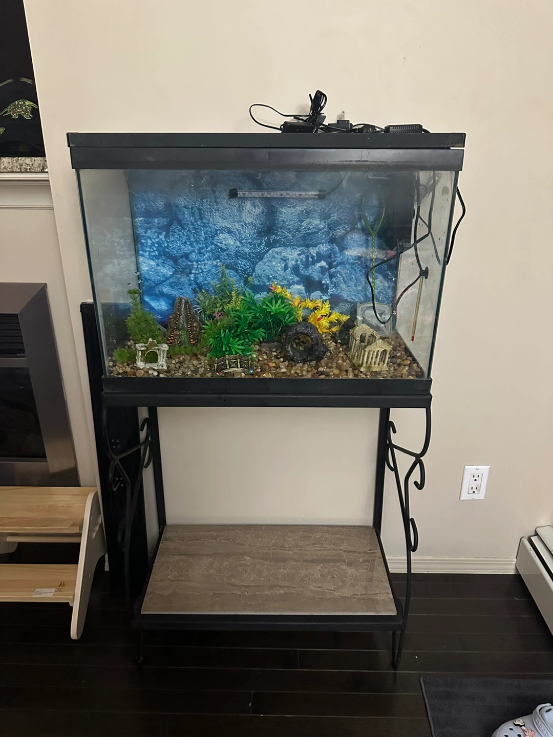 Aquarium with Stand and Accessories FULL SET
