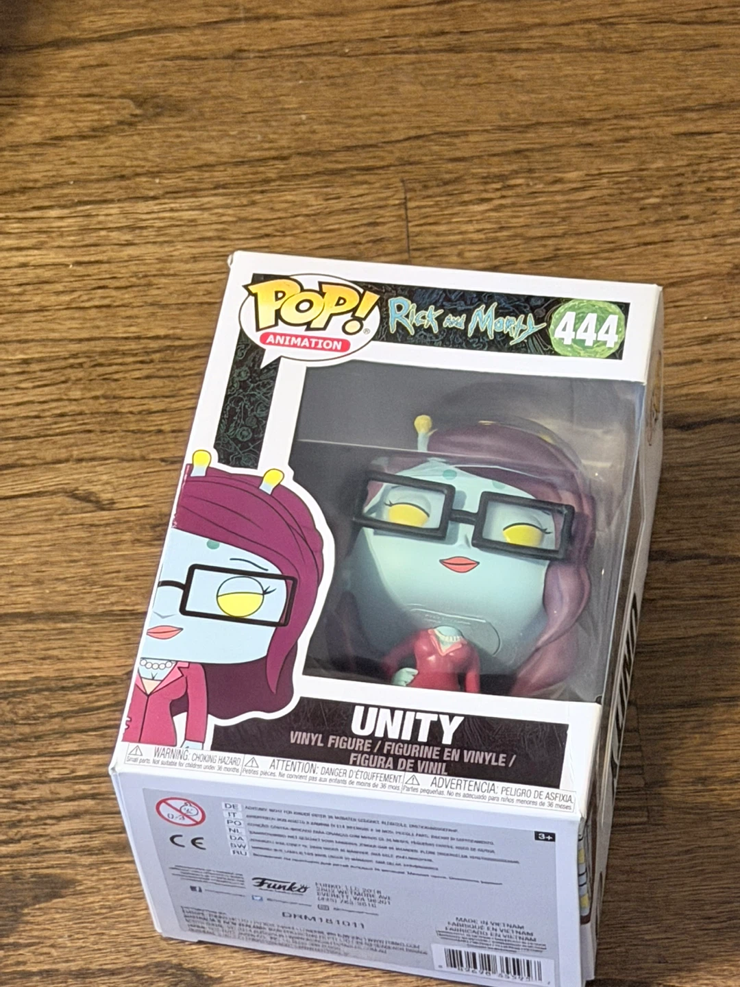 Funko Pop! Rick and Morty Unity Vinyl Figure #444