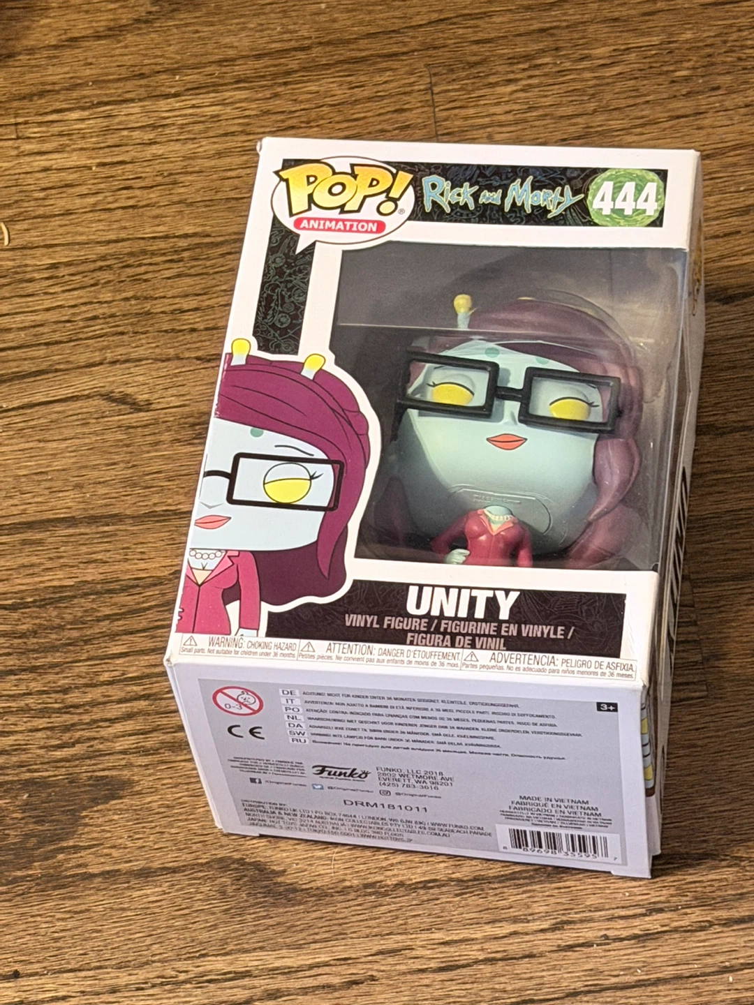 Funko Pop! Rick and Morty Unity Vinyl Figure #444 - photo 2