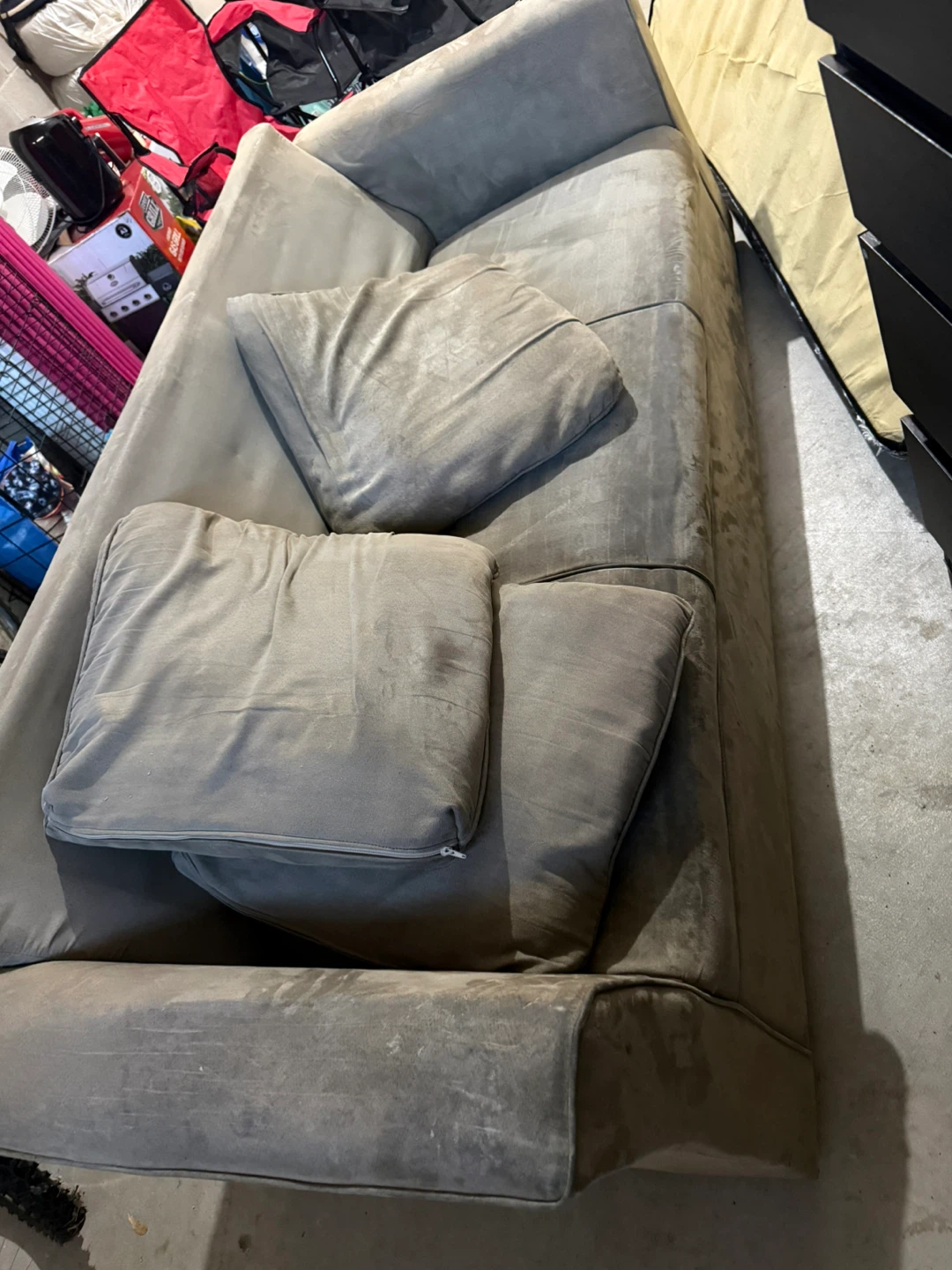 Sectional Sofa with Pillows - photo 2