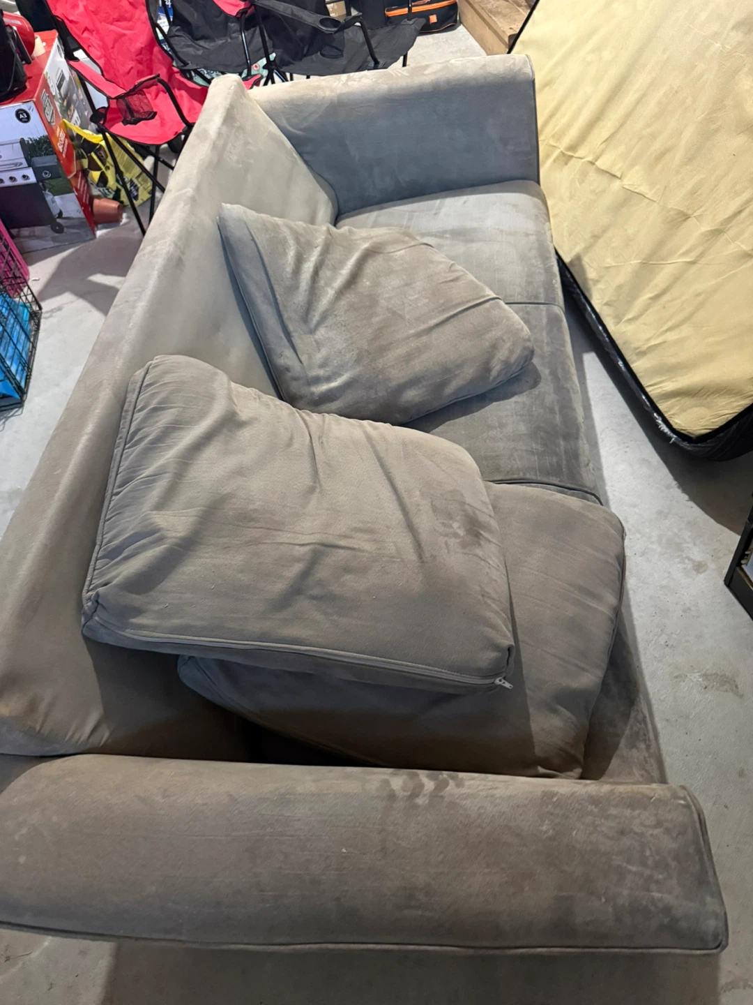 Sectional Sofa with Pillows - photo 3