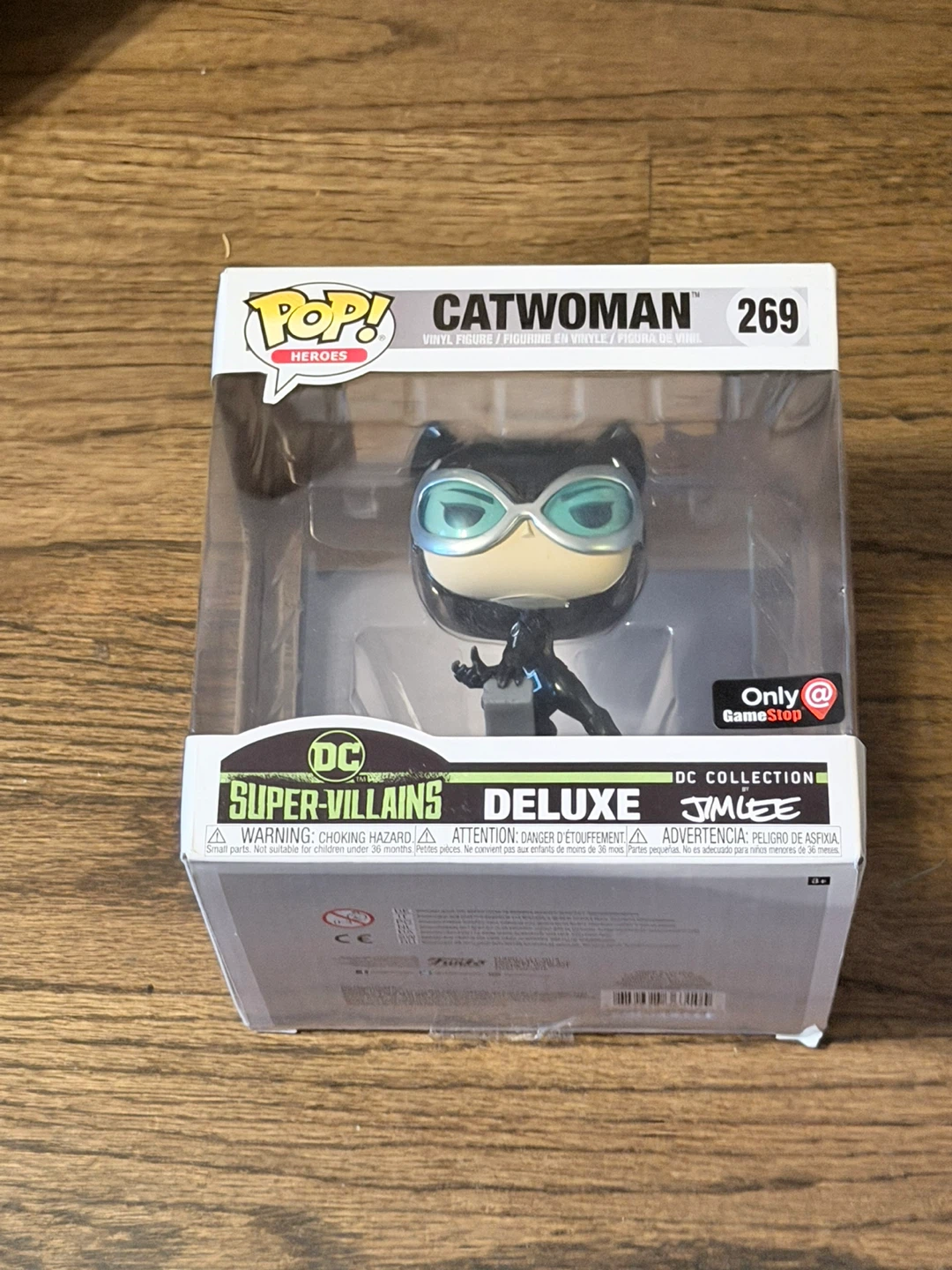 Funko Pop! DC Super-Villains Catwoman Deluxe #269 (Jim Lee)