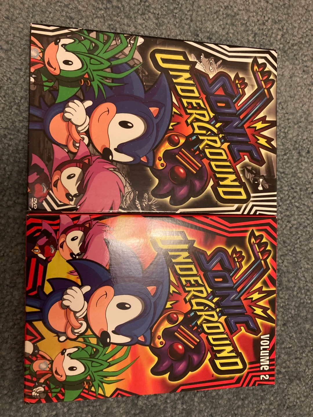 Sonic Underground DVD Volume 1 & 2