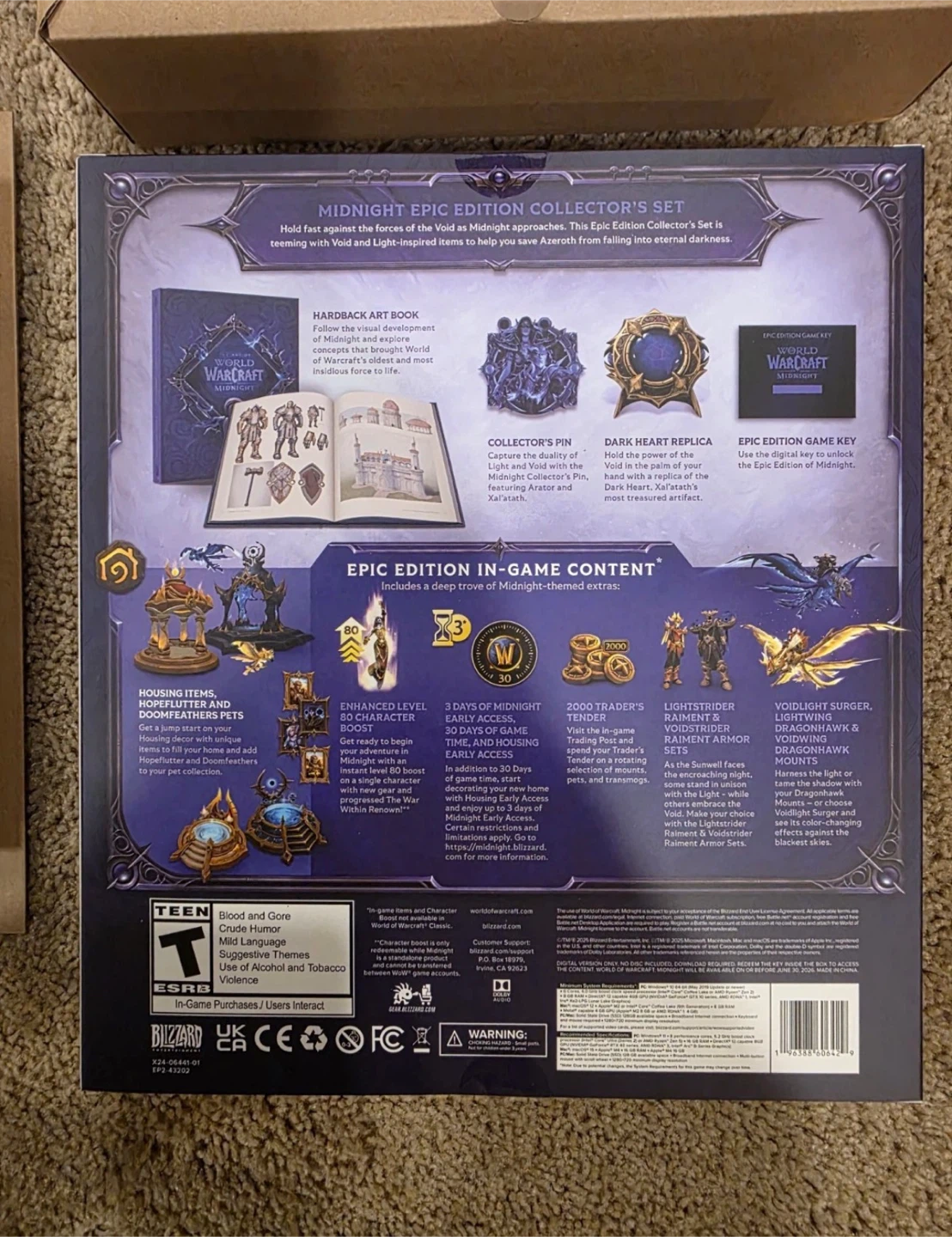 World of Warcraft Midnight Epic Edition Collector's Set - photo 3