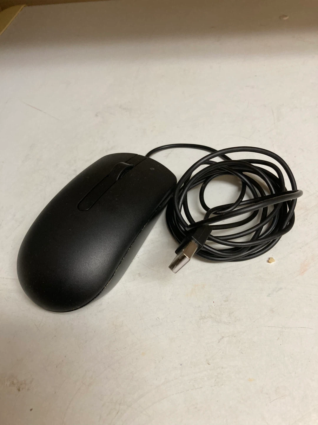 Black Wired USB Mouse 🧡