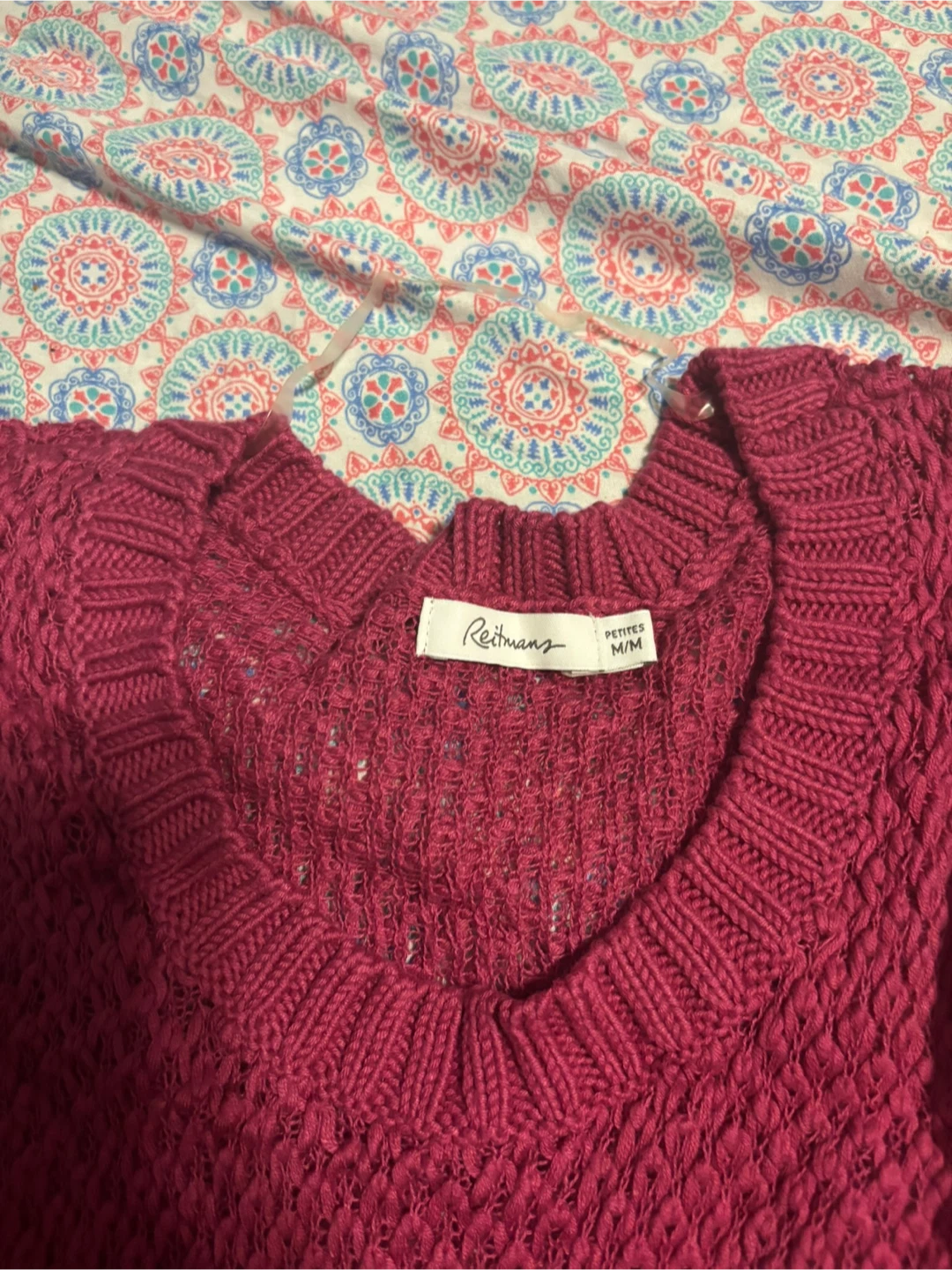 Reitmans Women's Petite Sweater - Size M - photo 2