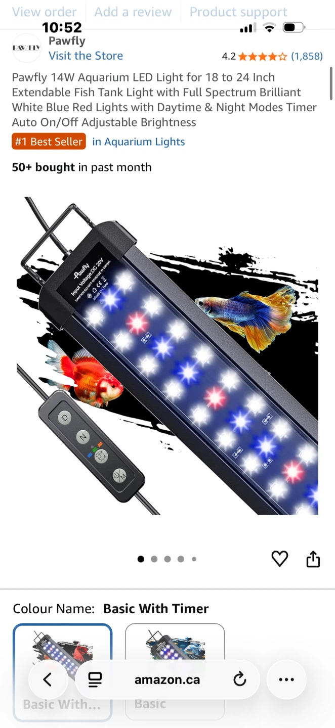 Aquarium Tank LED Light