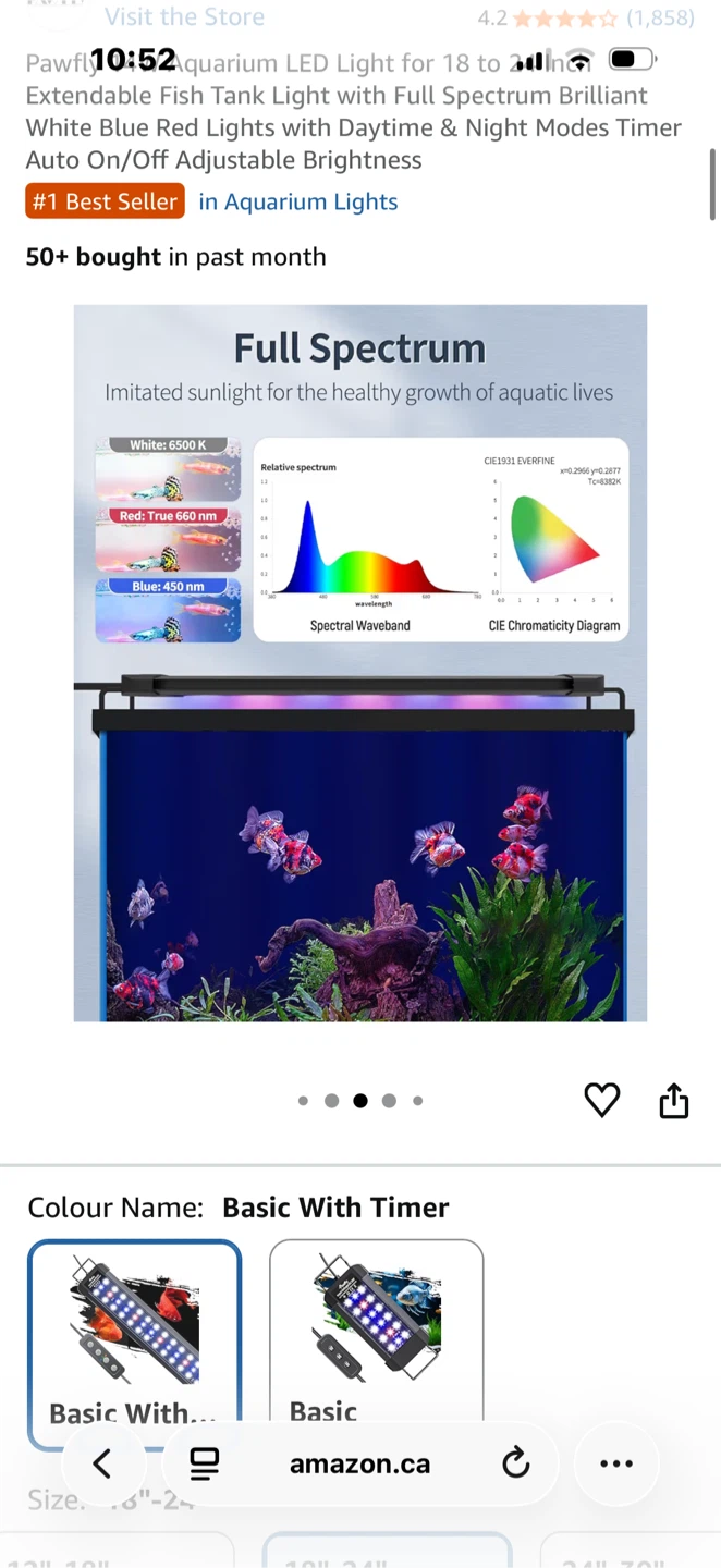 Aquarium Tank LED Light - photo 5