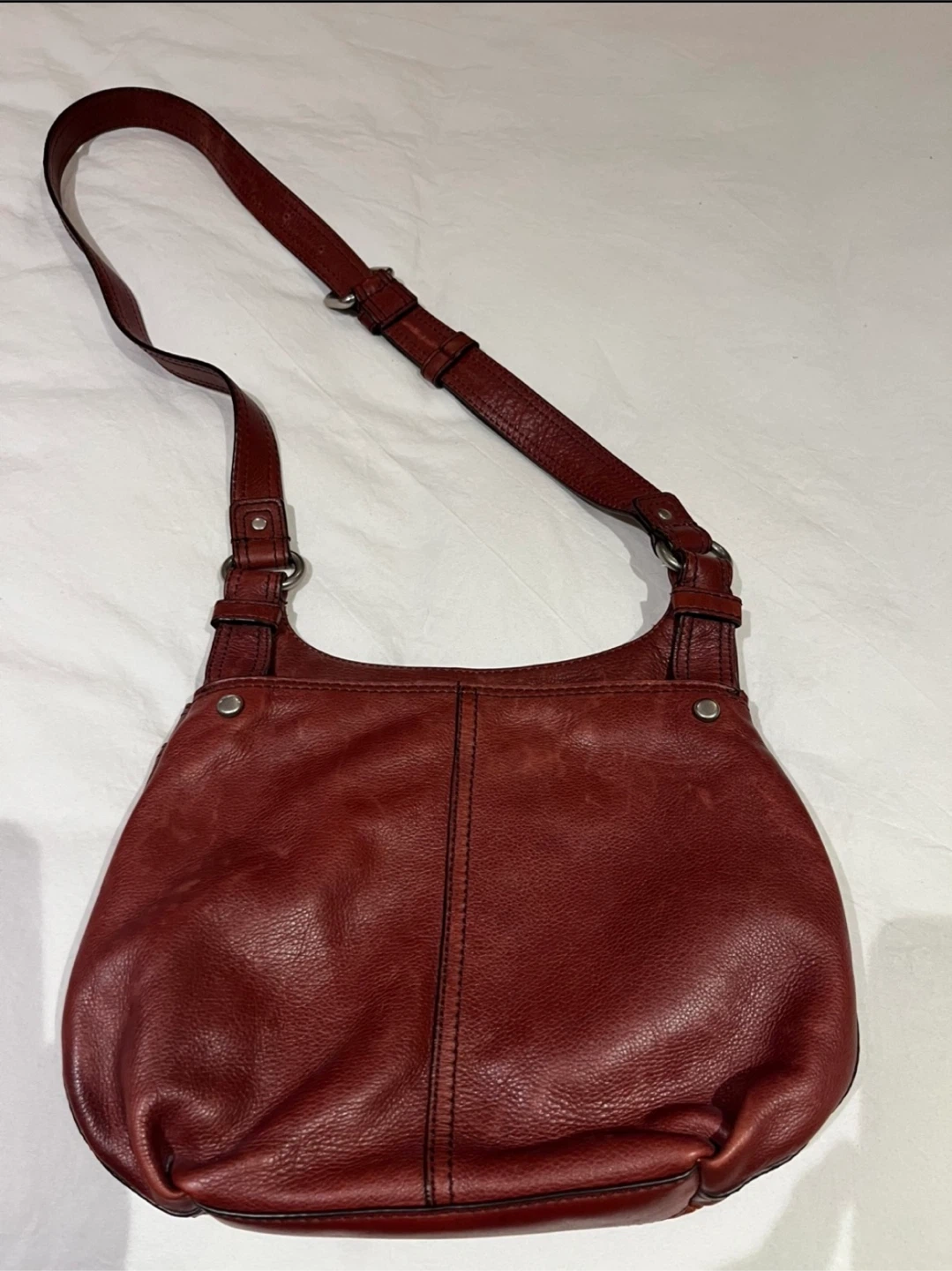 Fossil Leather Crossbody Bag - photo 4