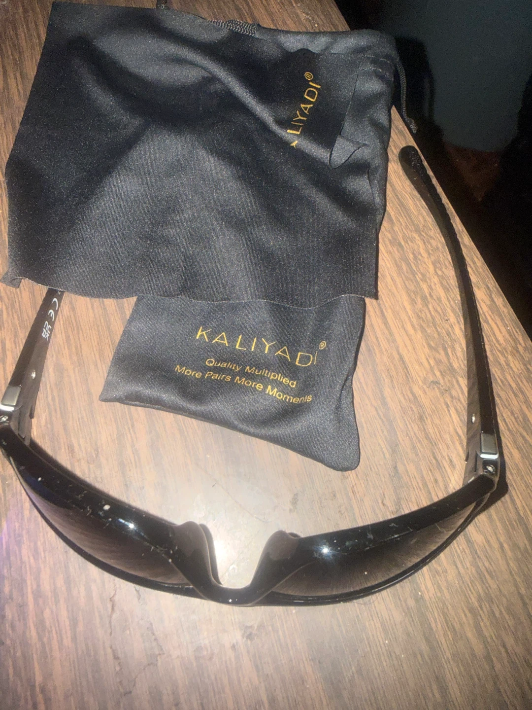 A pair of black, a pair of blue polarized sunglasses! - photo 3
