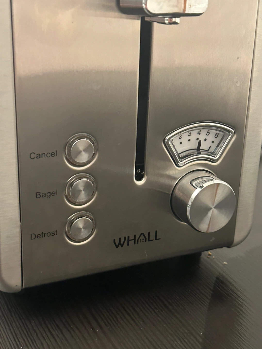 WHALL 2-Slice Stainless Steel Toaster - photo 3