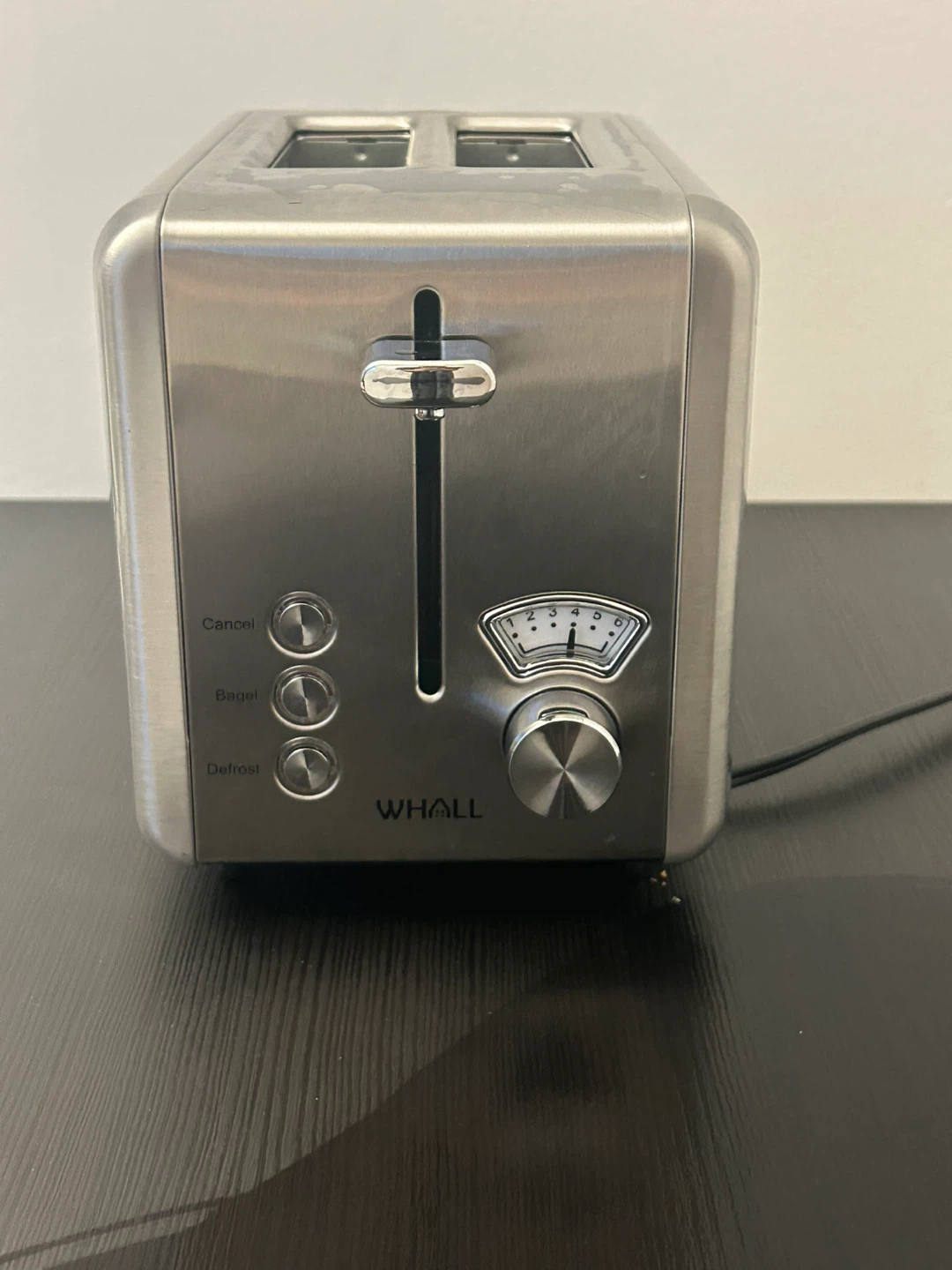 WHALL 2-Slice Stainless Steel Toaster - photo 2