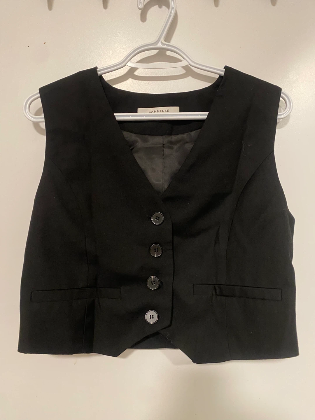 Black COMMENSE Vest Top - L