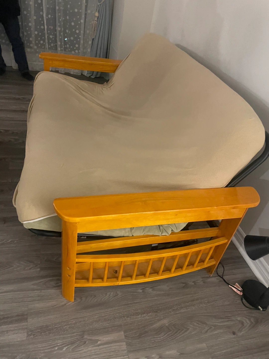 Wooden Futon Sofa