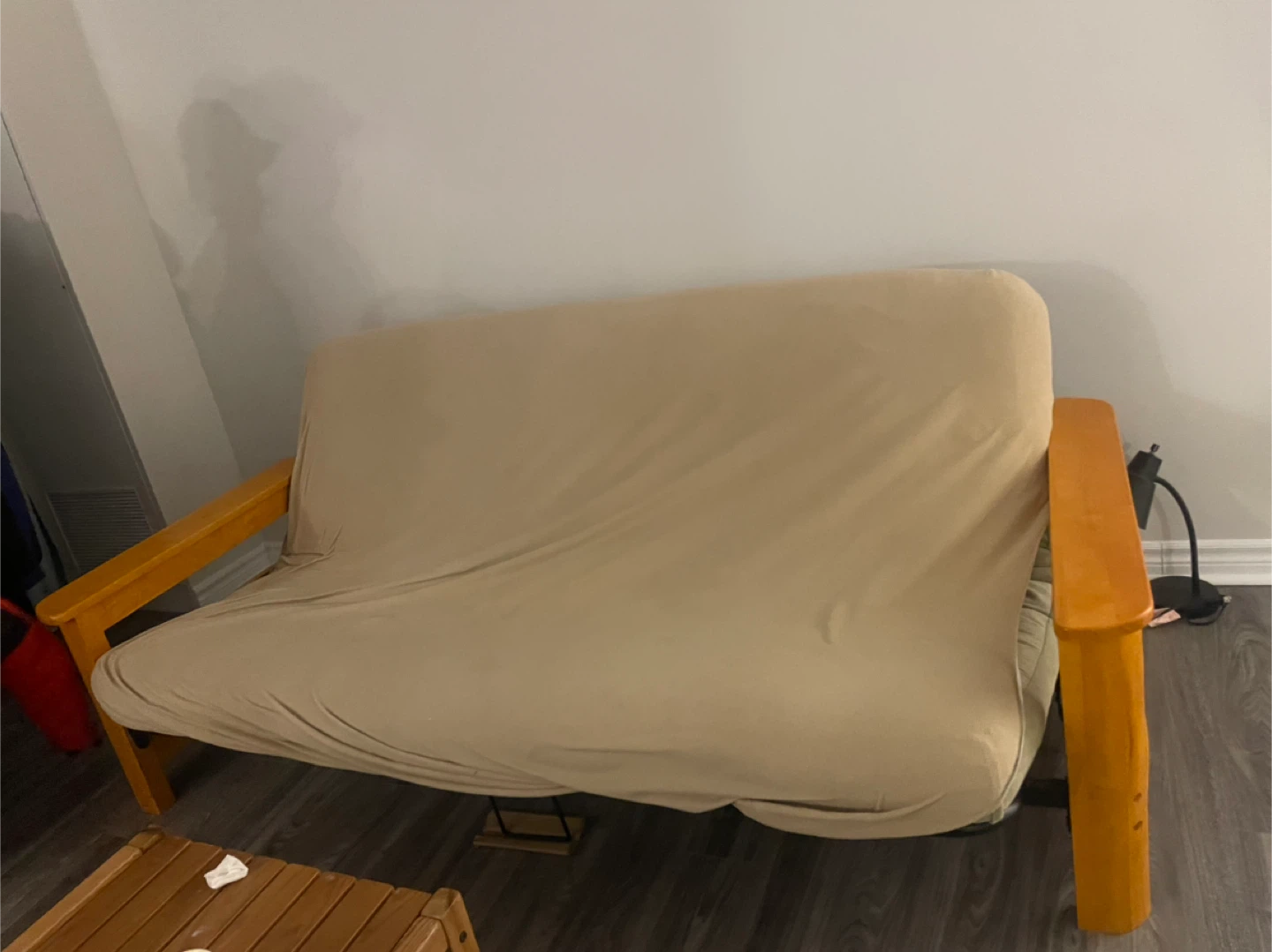 Wooden Futon Sofa - photo 2