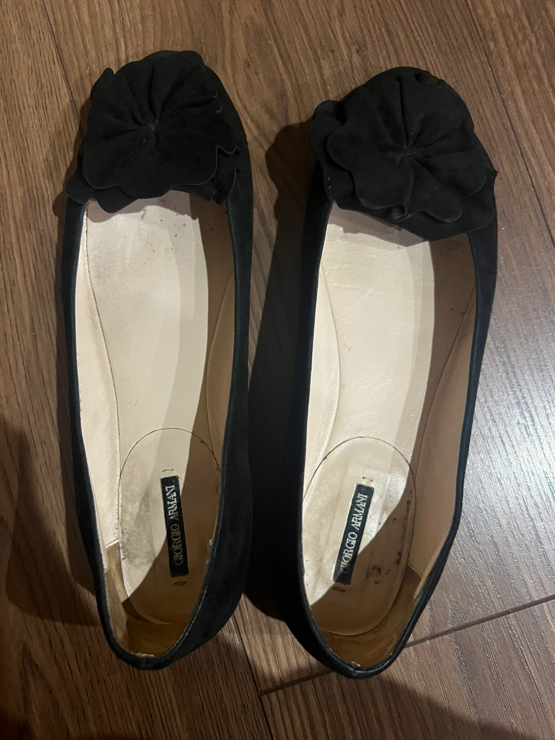 Giorgio Armani Black flat