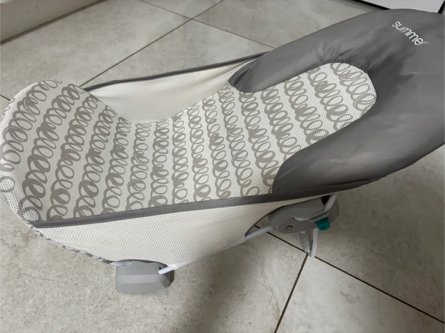 Summer Infant Baby Bather Grey Swirl