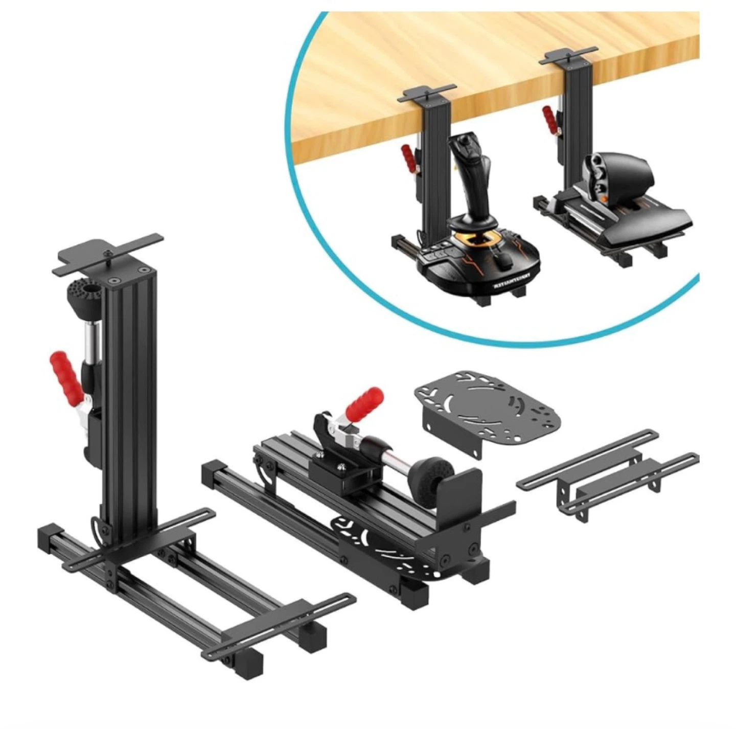 Thrustmaster TCA Sidestick & HOTAS Mounts