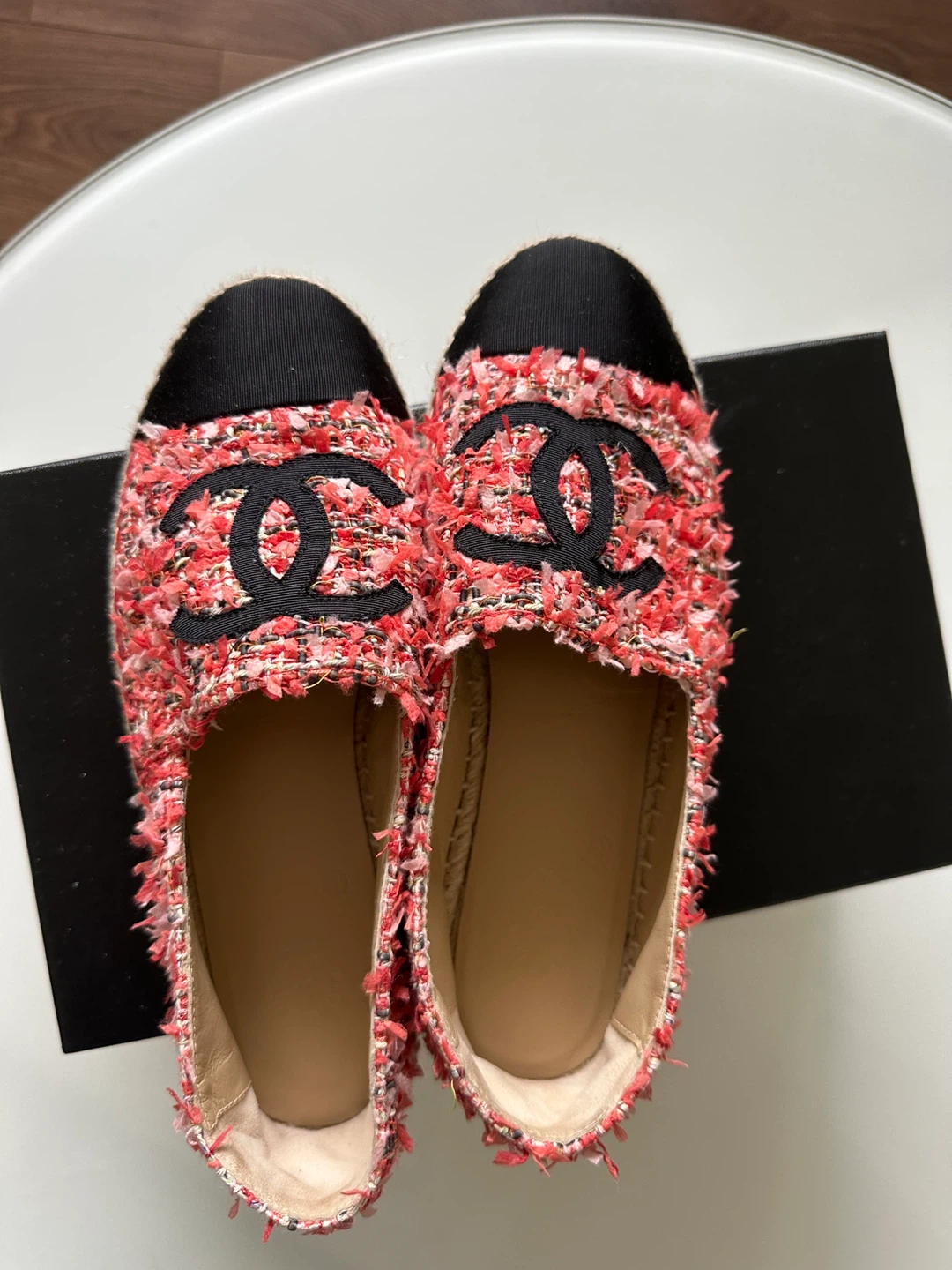 Chanel Espadrille Flats