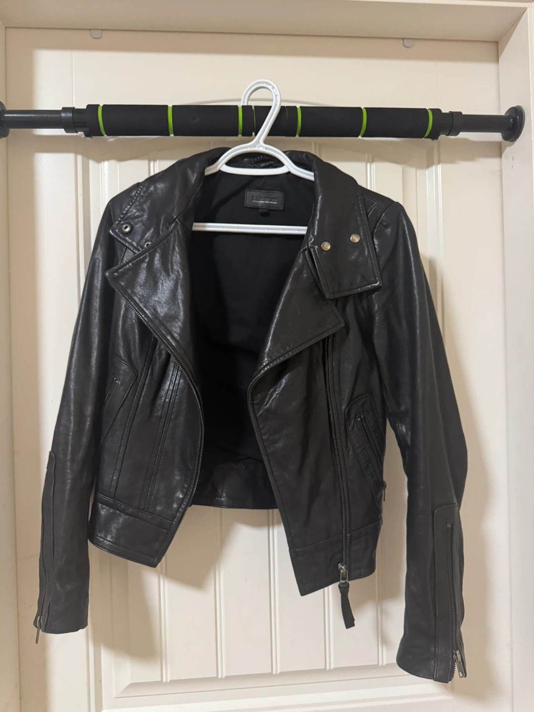 Wilfred Leather Moto Jacket