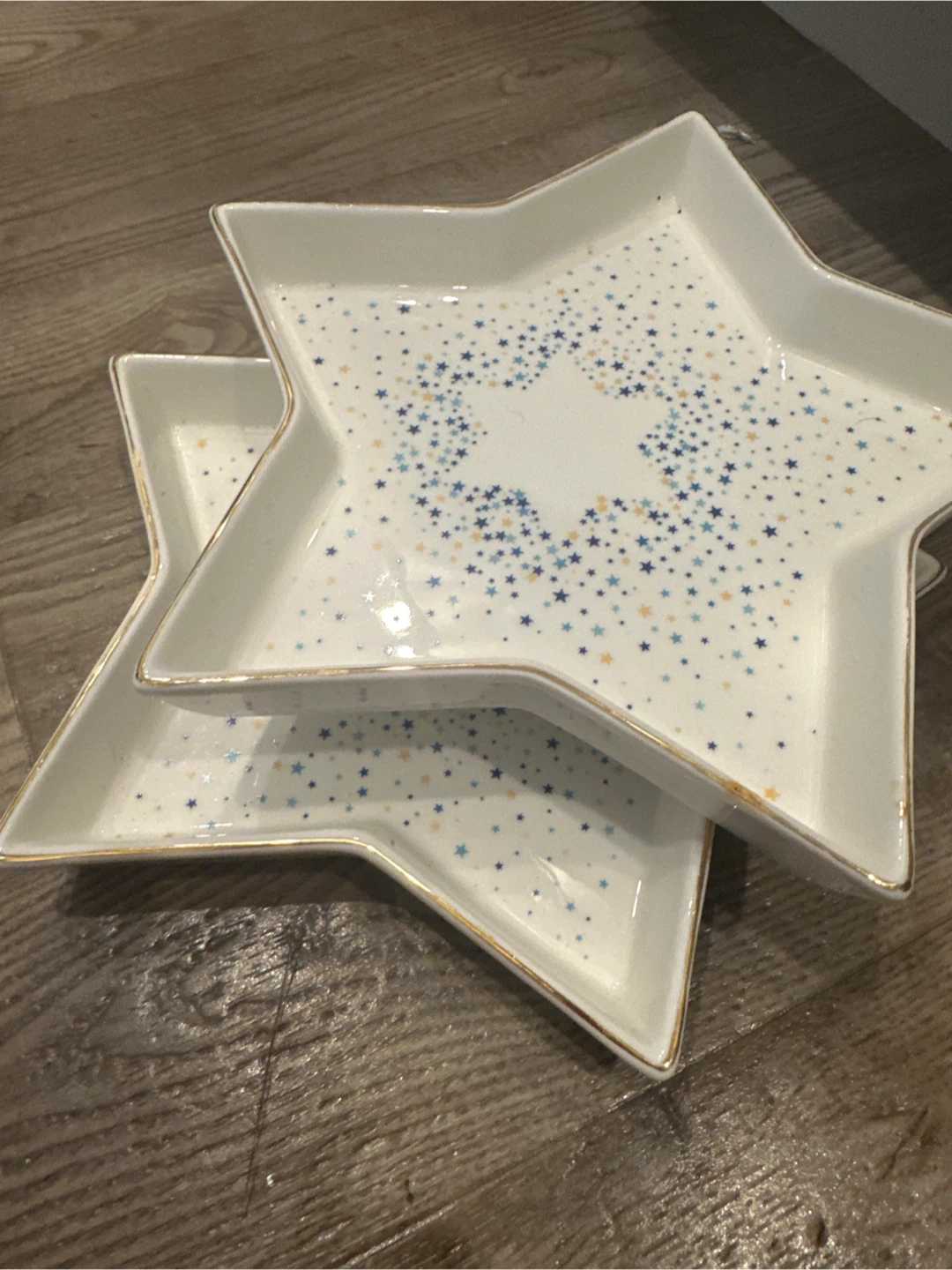 Gatherings Star Shaped Plates (Set of 2)