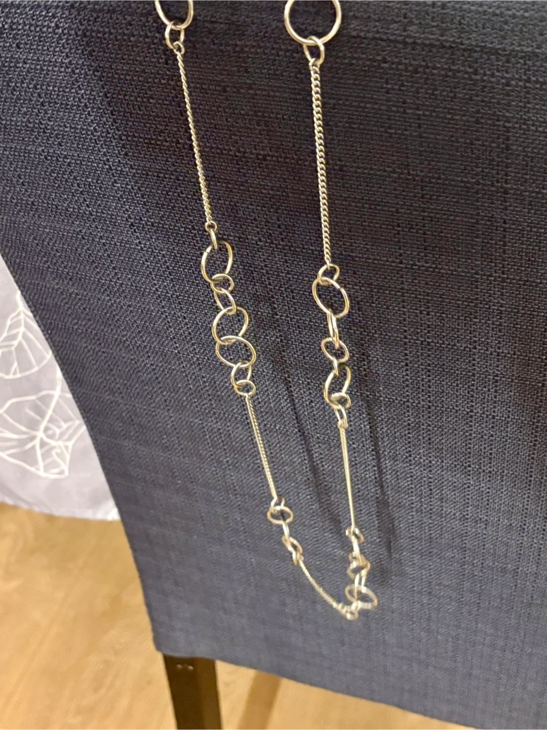 Silver-tone Link Chain Necklace - photo 2