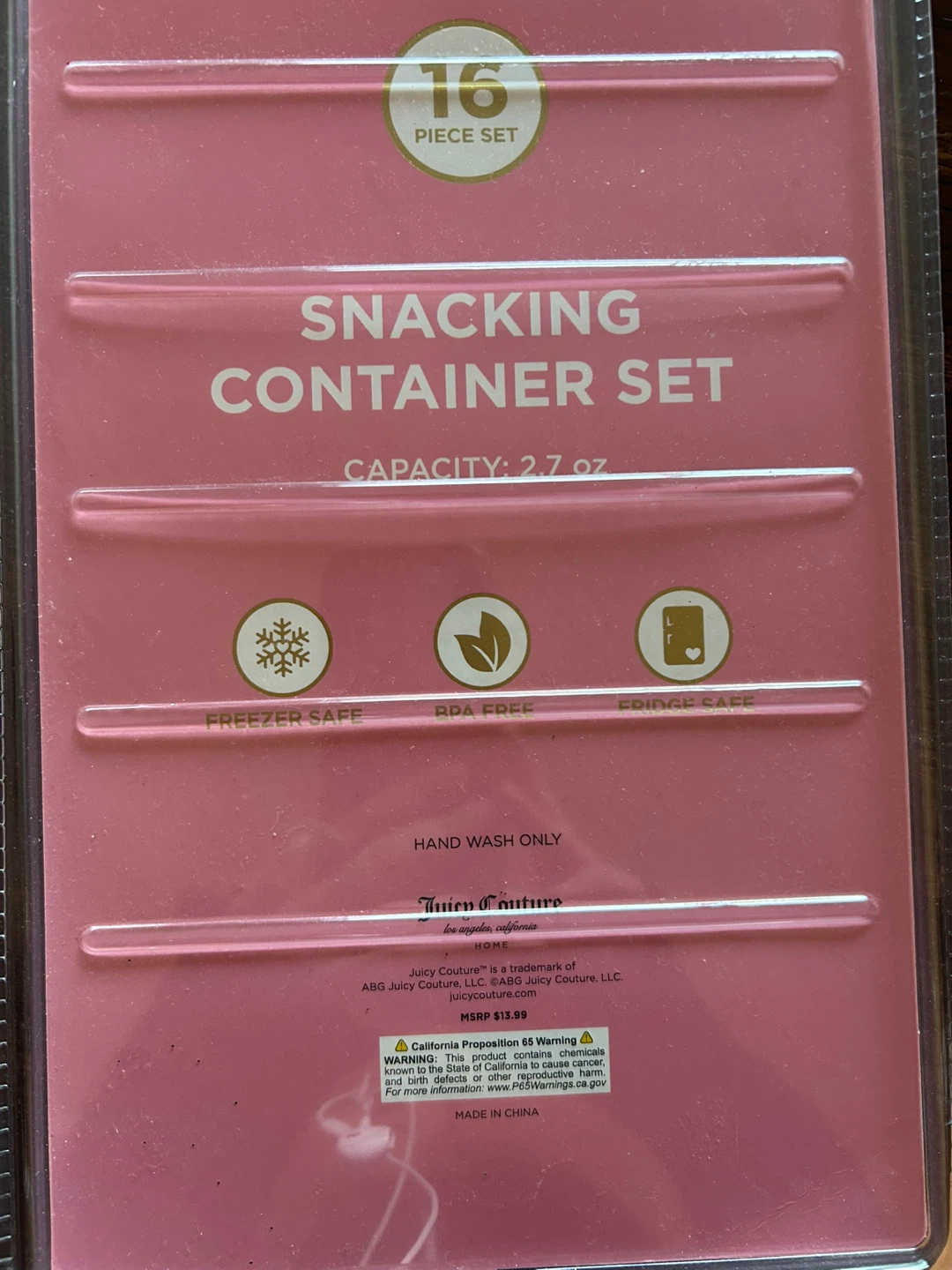 Juicy Couture Snacking Container Set - photo 2