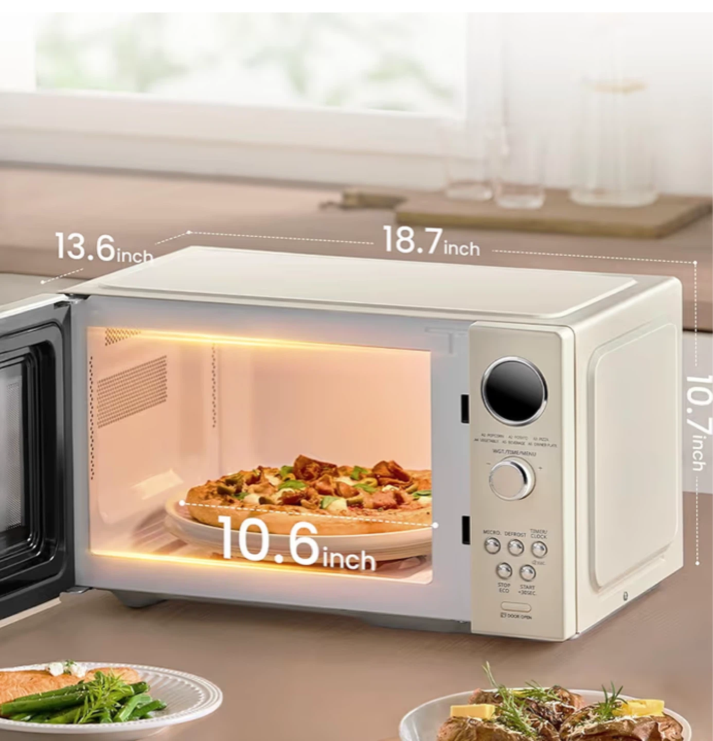 COMFEE’ Retro Microwave - photo 2