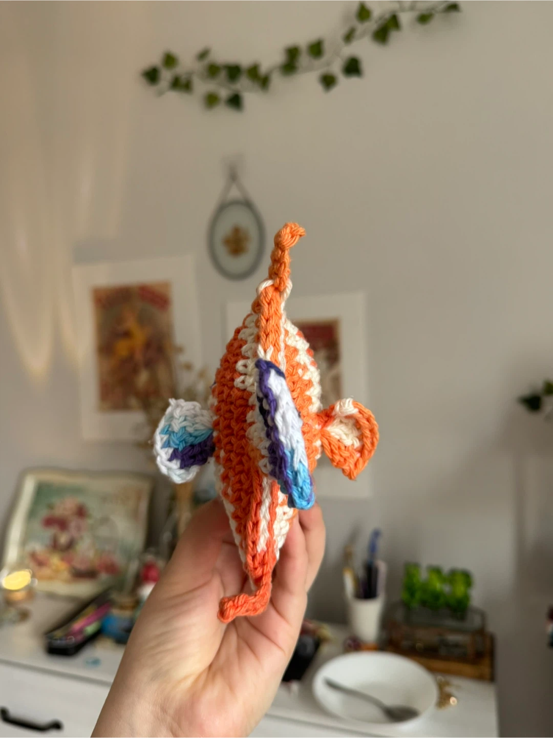 Crochet Angel Fish Plushie - photo 3