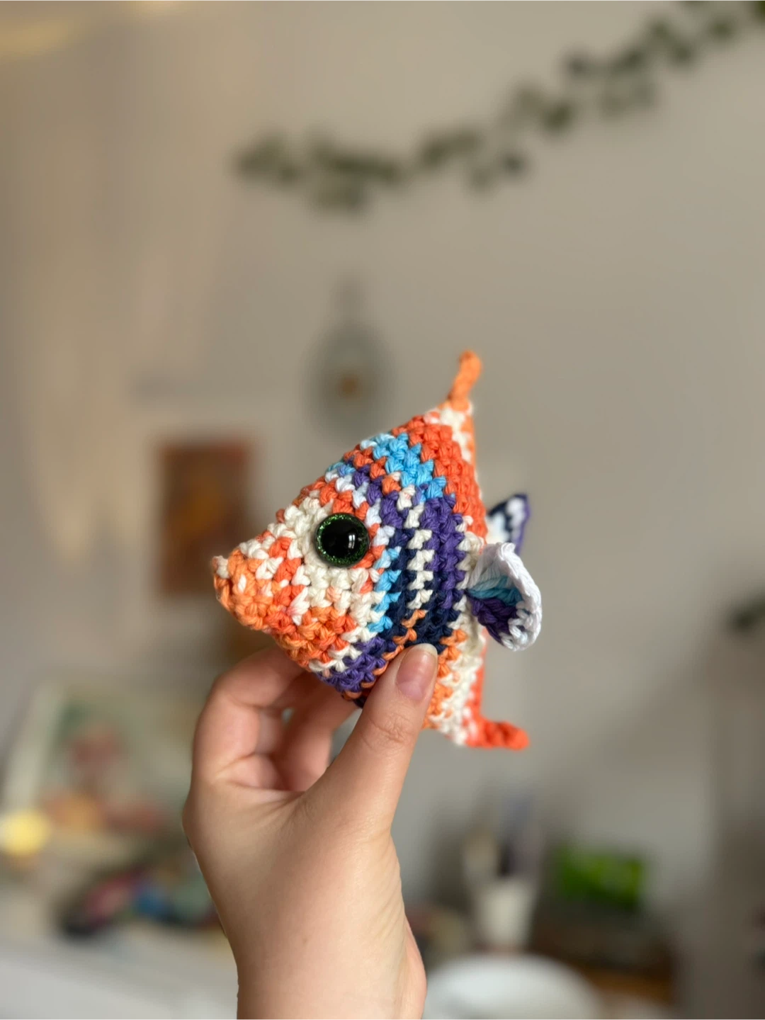 Crochet Angel Fish Plushie - photo 4