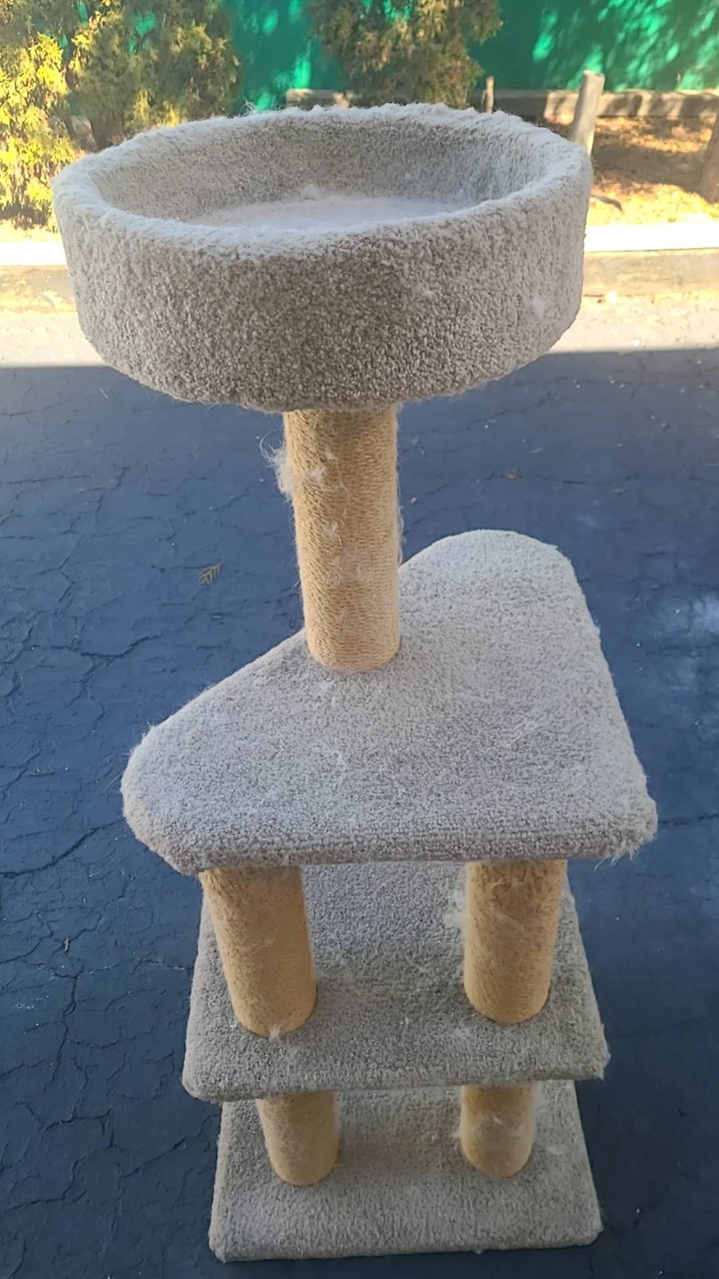 Multi-Level Cat Tree with Scratching Posts