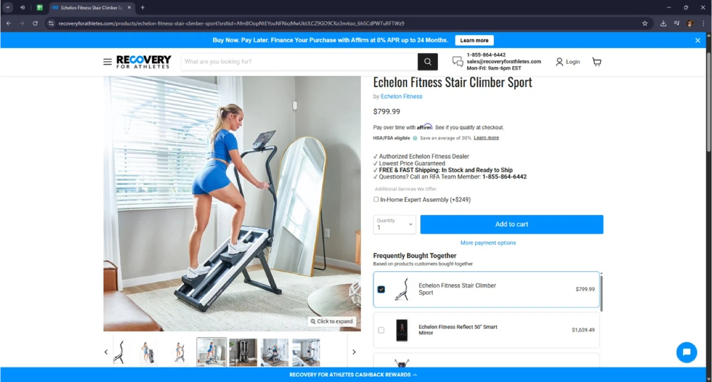 Stair Climber Sport EA1 – Like New 🔥 - photo 2