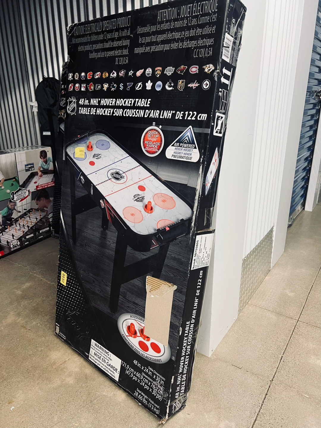 NHL 48 in. Hover Hockey Table