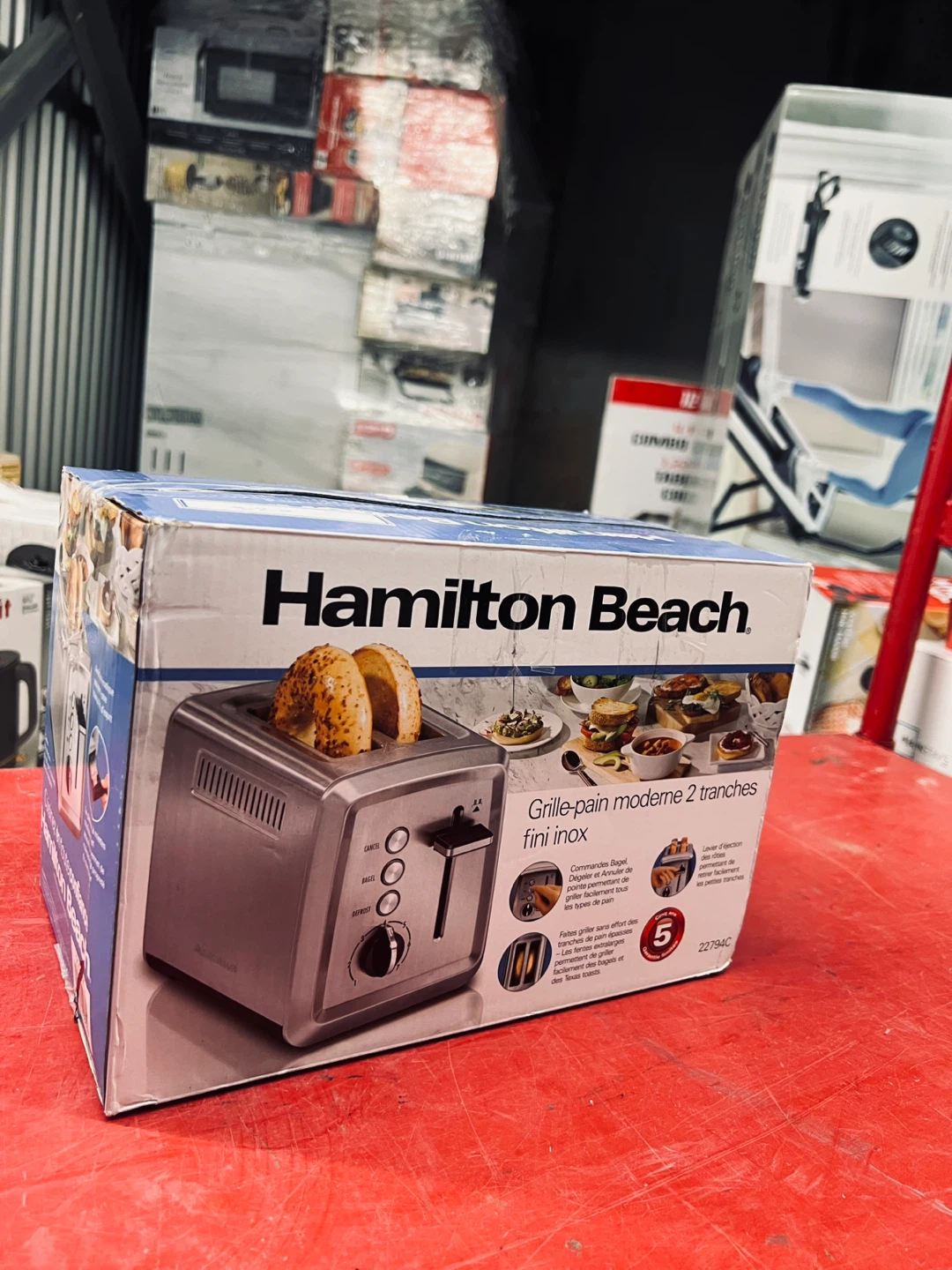 Hamilton Beach 2-Slice Stainless Steel Toaster
