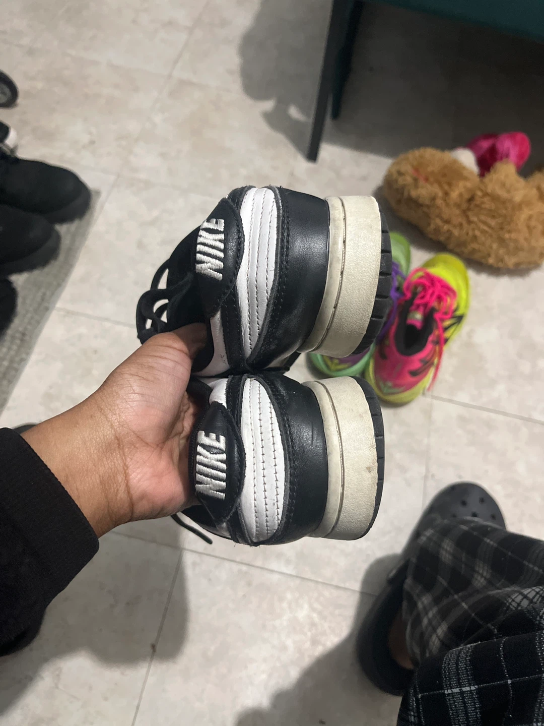Nike Dunk Low (Black/White) - Used - photo 2