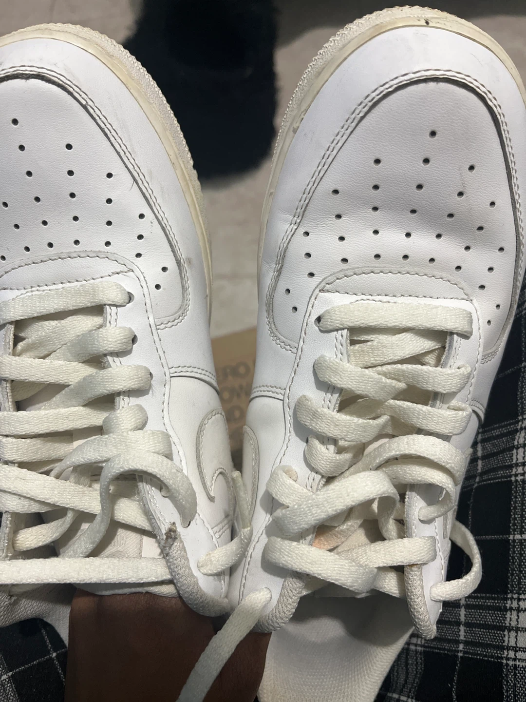 Nike Air Force 1 "07" White Sneakers - photo 5